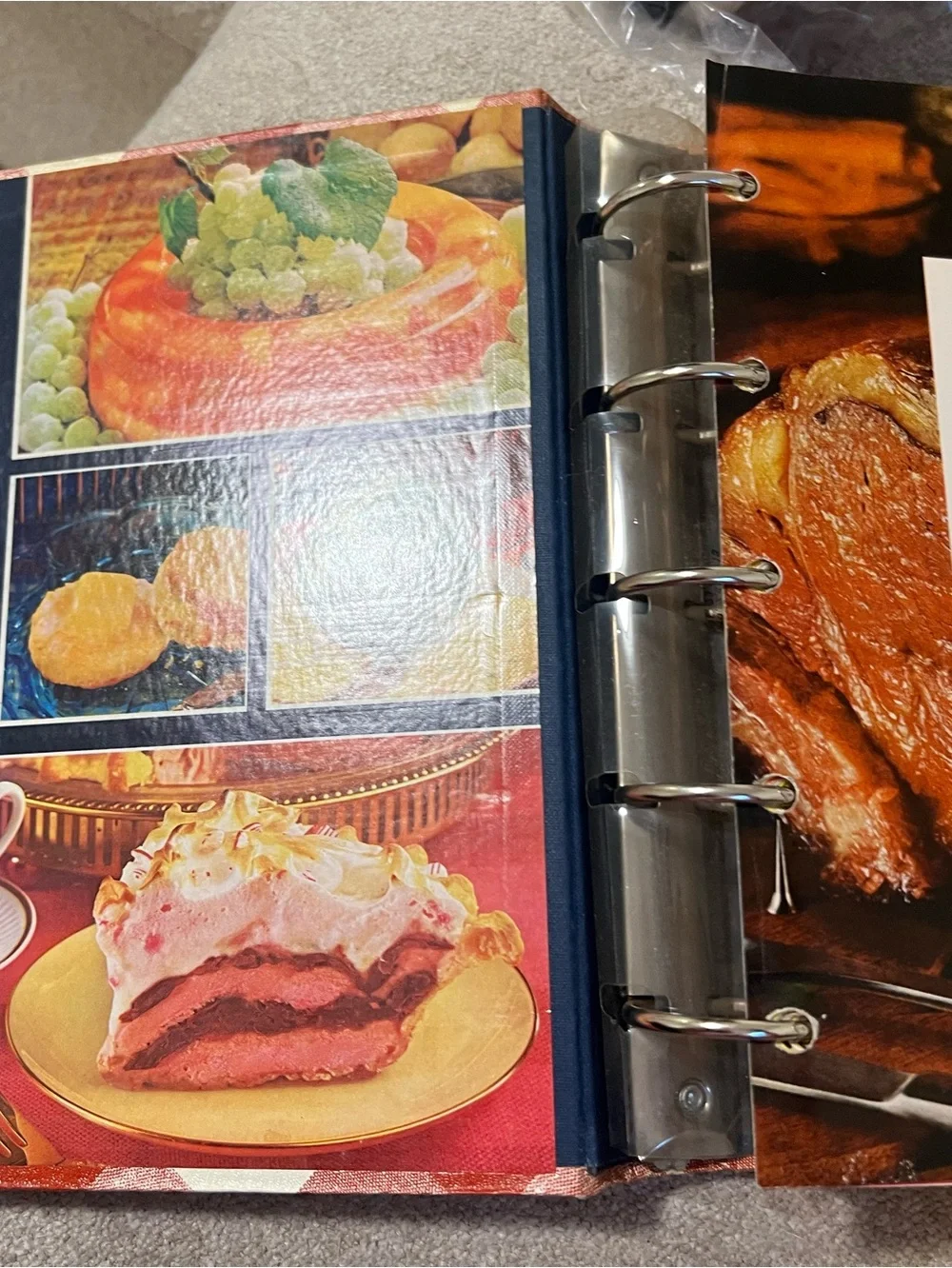 Better Homes and Gardens New Cookbook 1968 5 Ring Binder Nice & Sturdy With Tabs